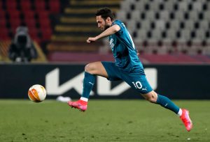 Crvena Zvezda v AC Milan  - UEFA Europa League Round Of 32 Leg One