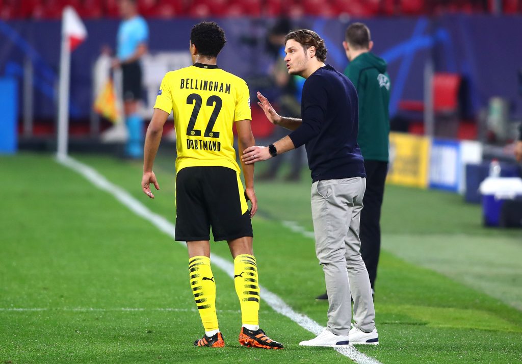 Sevilla FC v Borussia Dortmund  - UEFA Champions League Round Of 16 Leg One