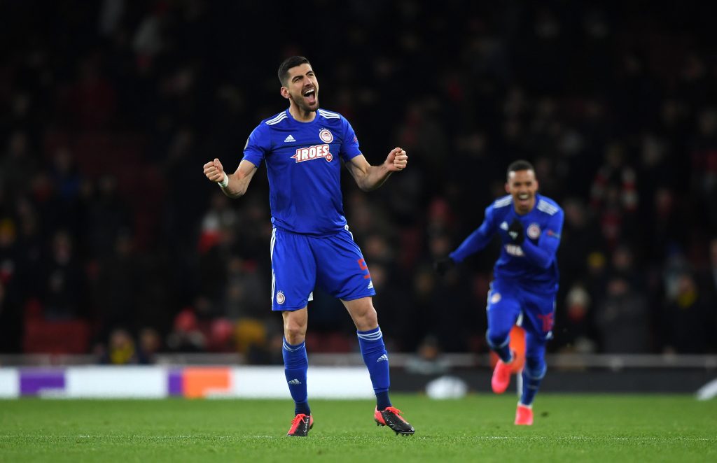 Arsenal FC v Olympiacos FC - UEFA Europa League Round of 32: Second Leg