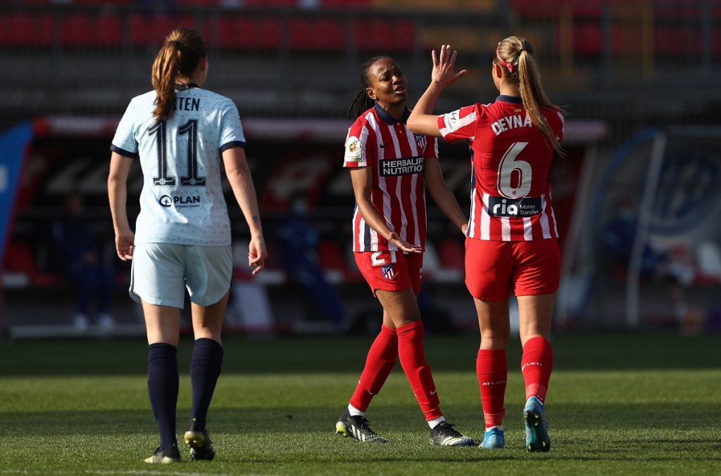 Atletico Madrid Feminino e il derby in vista col Real