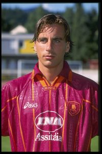 A portrait of Fabio Petruzzi of Roma