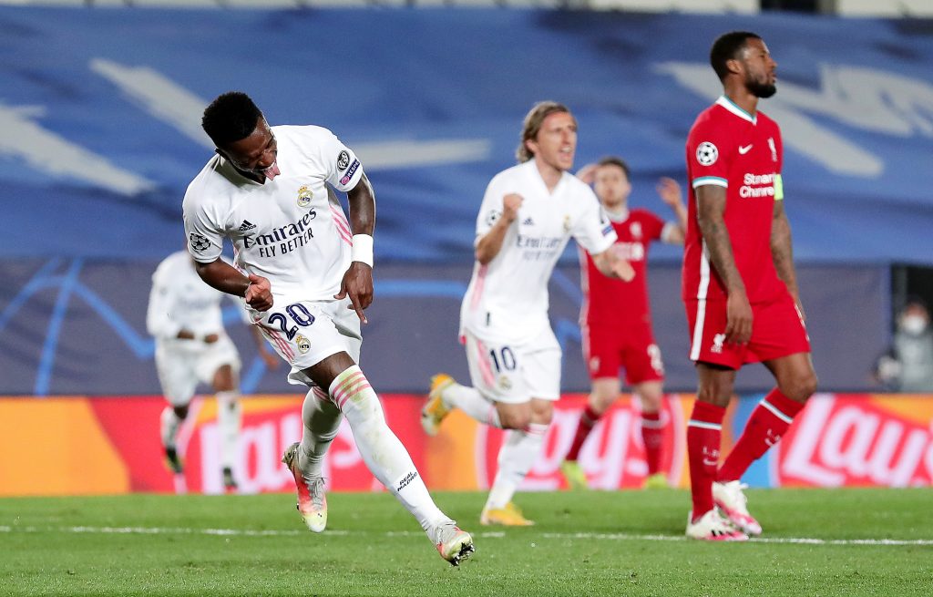 Real Madrid v Liverpool FC - UEFA Champions League Quarter Final: Leg One