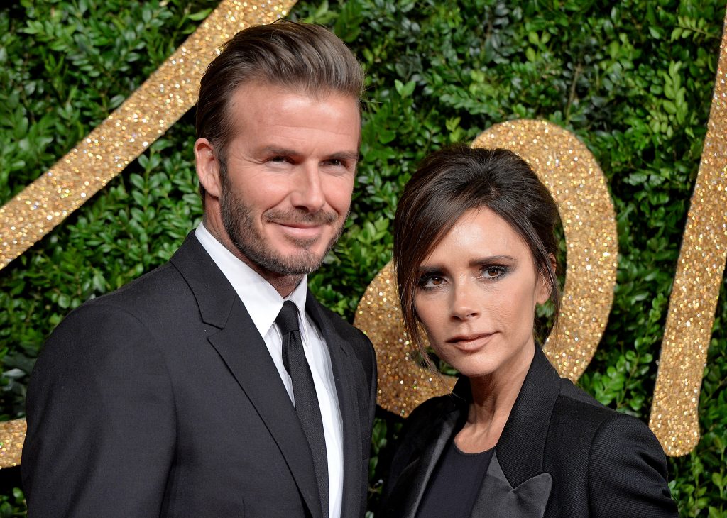 Beckham and Victoria