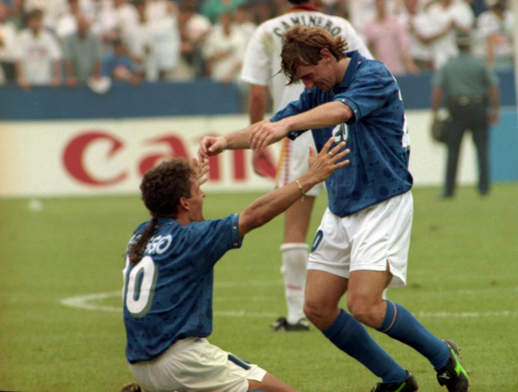 Roby Baggio e Beppe Signori-2