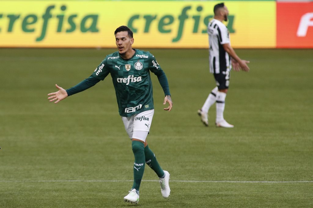 Gustavo Gomez in rete nel derby