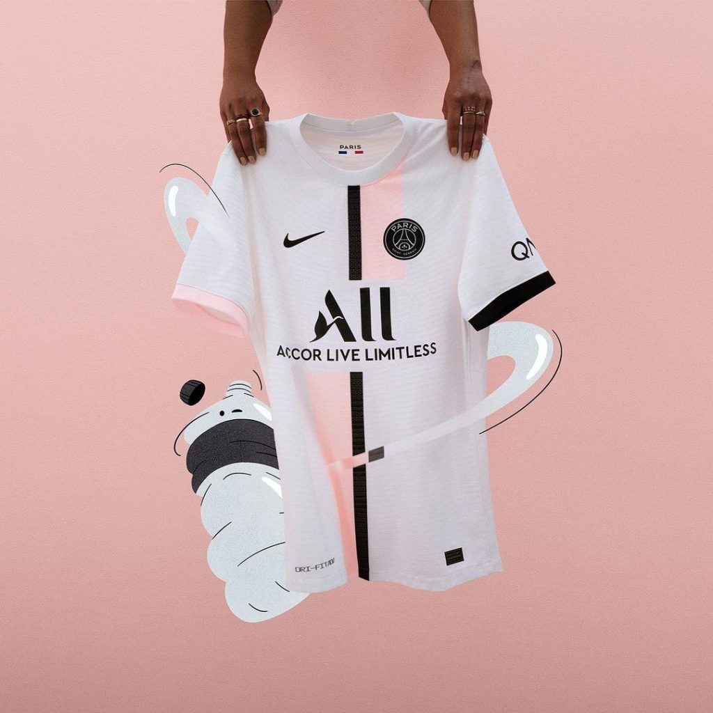 PSG ecco la maglia da trasferta