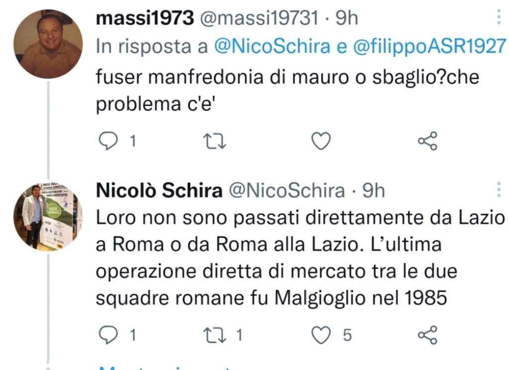 Mercato Roma Lazio