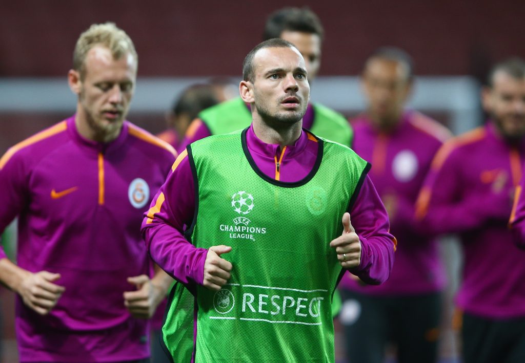 Galatasaray AS Training and Press Conference