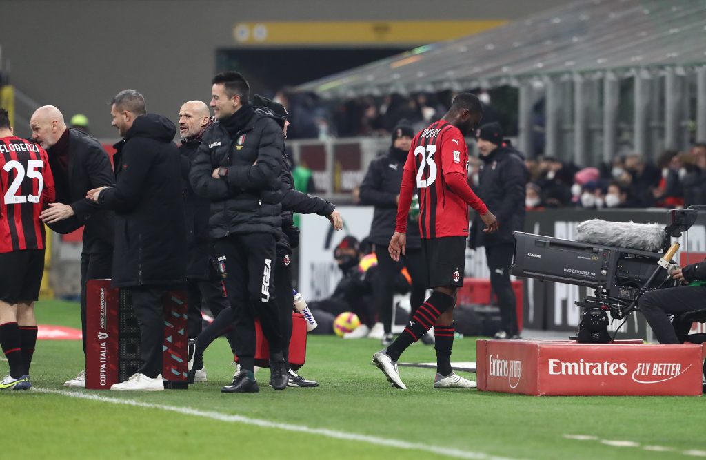 AC Milan v Genoa CFC - Coppa Italia