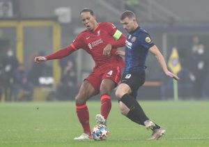 FC Internazionale v Liverpool FC: Round Of Sixteen Leg One - UEFA Champions League
