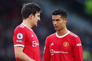 CR7 e Harry Maguire - Photo by mirror.co.uk