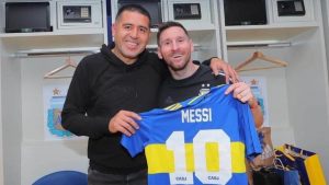 riquelme messi