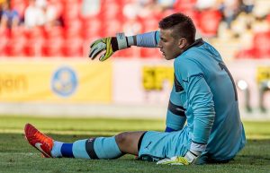 PORTIERE CONTESO FRA I DUE CLUB DI GLASGOW