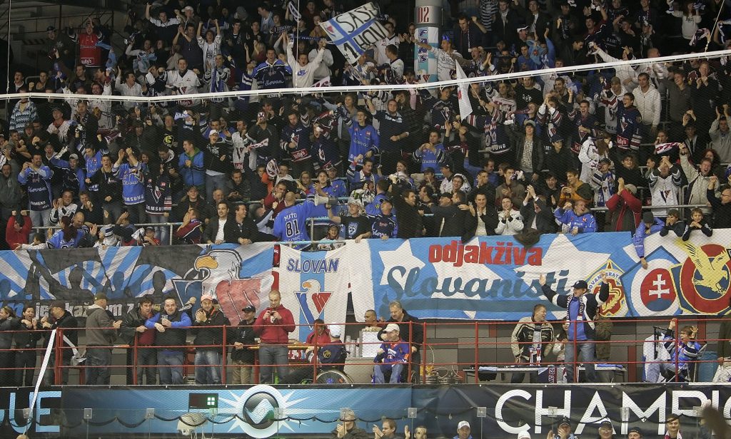 Slovan Bratislava v Salavat Yulayev Ufa - IIHF Champions Hockey League