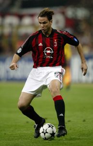 Fernando Redondo of AC Milan