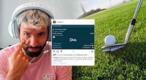 SERGIO AGUERO GOLF