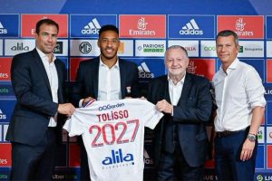 TOLISSO DERBY LIONE SAINT ETIENNE