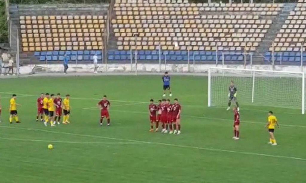 GOL SU PUNIZIONE DEL PORTIERE