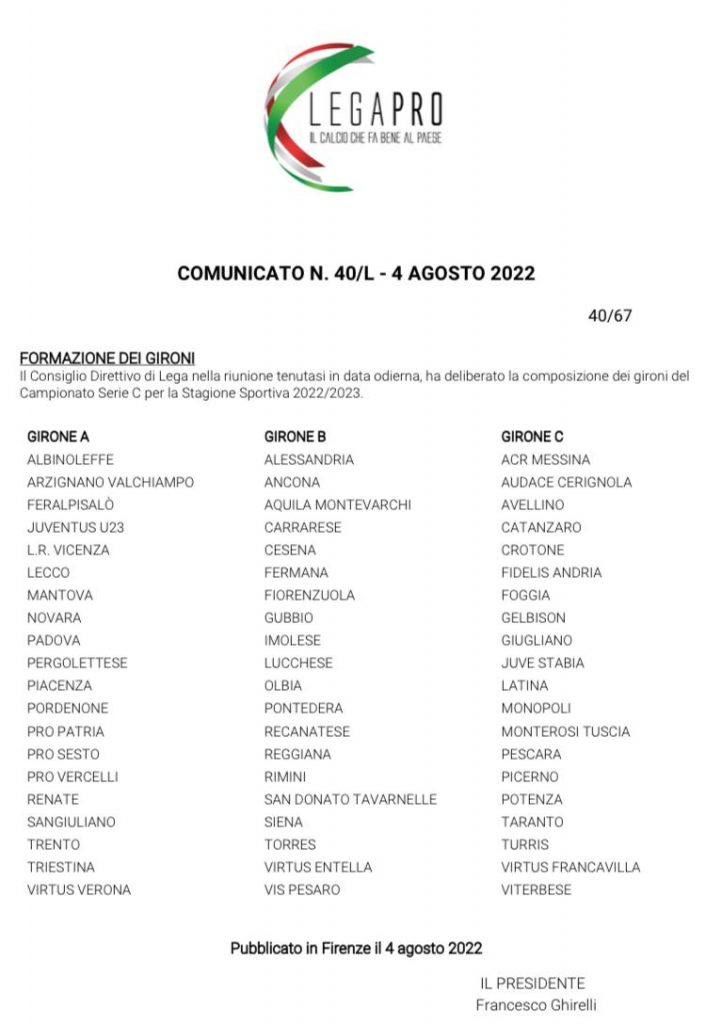 DERBY SERIE C