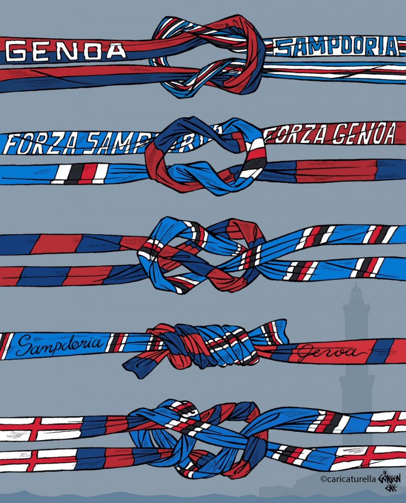 RICORDO SOCIAL GENOA E SAMP