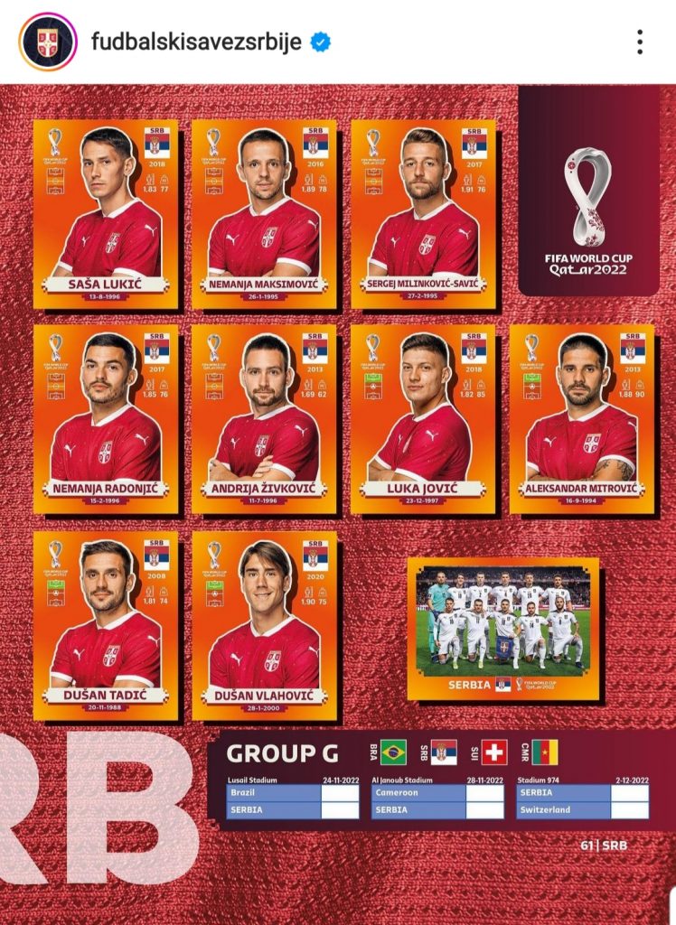 NAZIONALE SERBIA