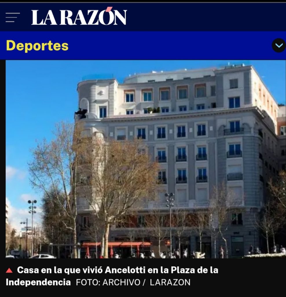 ANCELOTTI A MADRID