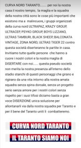 ULTRAS TARANTO
