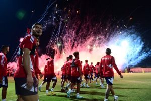ALLENAMENTO OLYMPIAKOS