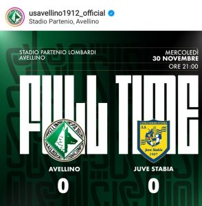 DERBY 0-0 AVELLINO