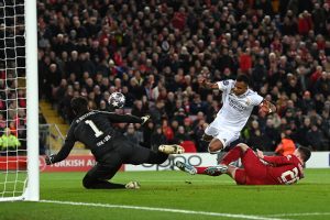 Liverpool FC v Real Madrid: Round of 16 Leg One - UEFA Champions League
