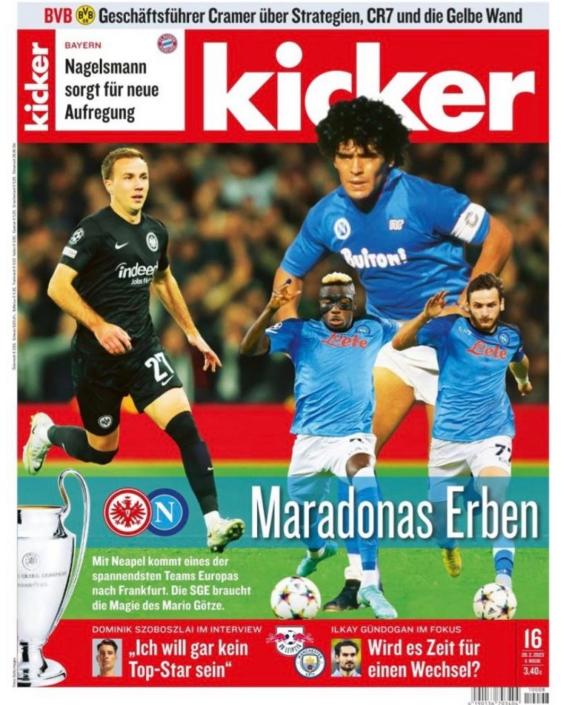 KICKER MARADONA