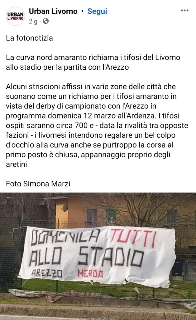 LIVORNO AREZZO