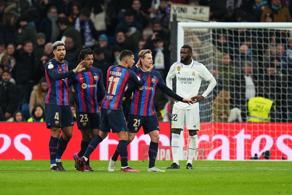 Real Madrid CF v FC Barcelona: Semi Final Leg One - Copa Del Rey