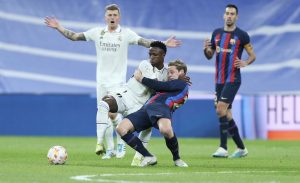 Real Madrid CF v FC Barcelona: Semi Final Leg One - Copa Del Rey