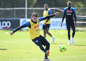 SSC Napoli Training Session