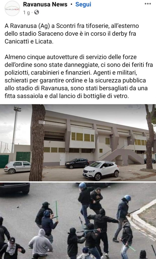 LICATA SCONTRI