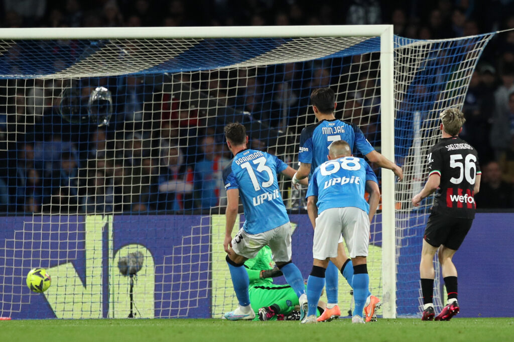 SSC Napoli v AC Milan - Serie A