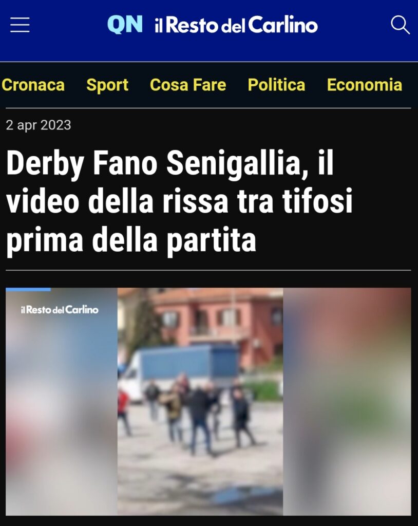RISSA FANO SENIGALLIA