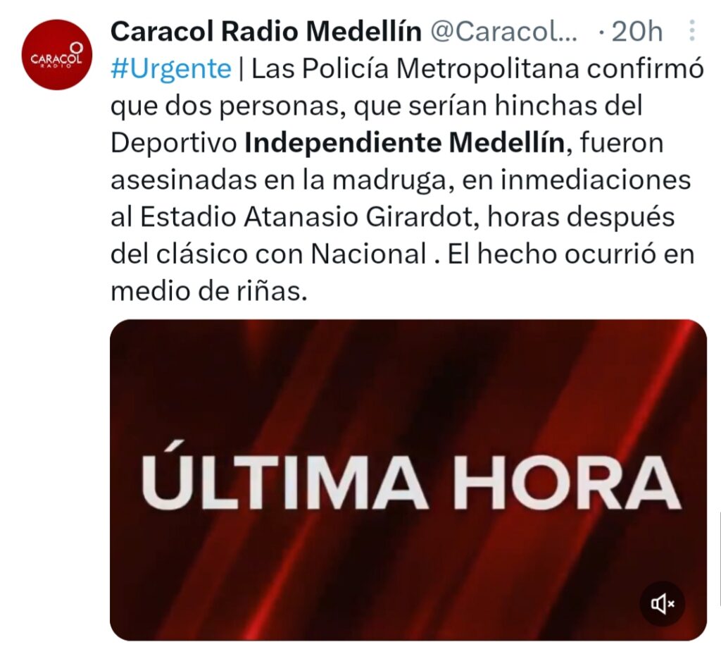 MEDELLIN DERBY