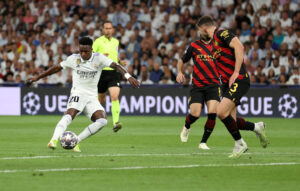Real Madrid v Manchester City FC: Semi-Final First Leg - UEFA Champions League