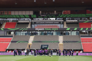 ACF Fiorentina Training Session And Press Conference - UEFA Europa Conference League Final 2022/23