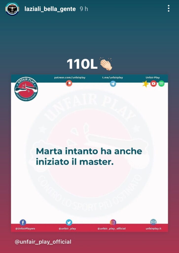 MARTA ROMA LAZIO