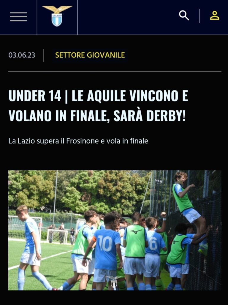 LAZIO ROMA DERBY