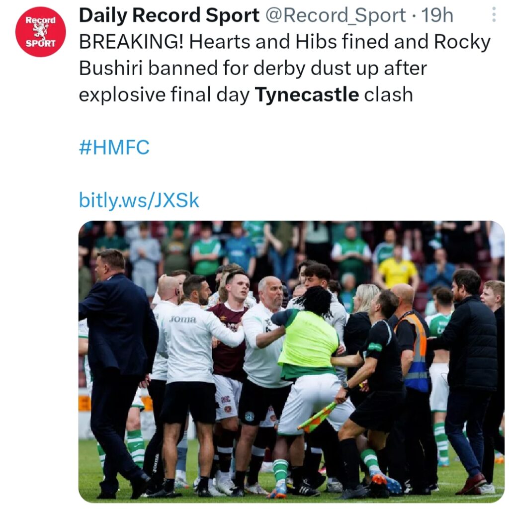 DERBY DI EDIMBURGO