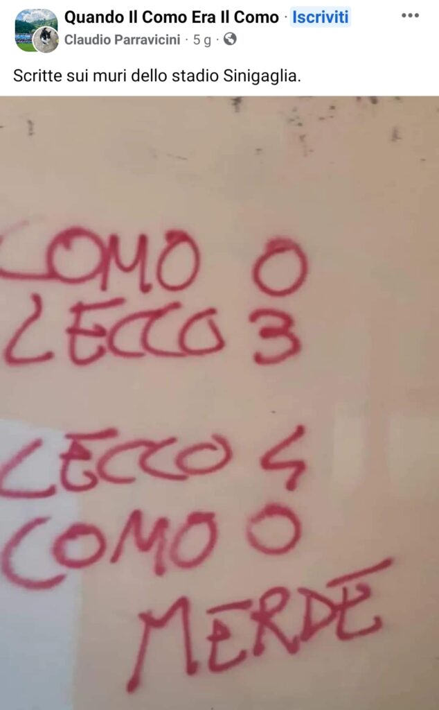 DERBY COMO LECCO