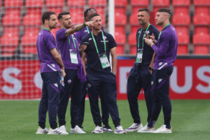 ACF Fiorentina Training Session And Press Conference - UEFA Europa Conference League Final 2022/23