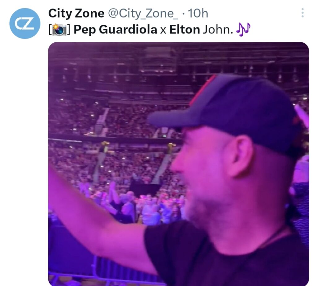 PEP GUARDIOLA ELTON
