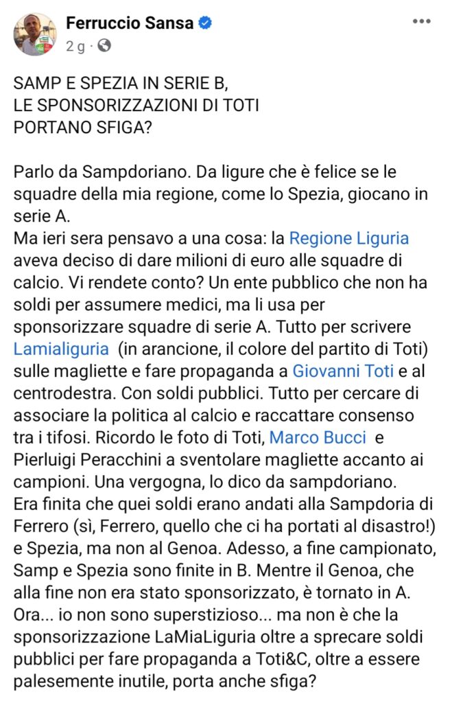 GENOA SAMP