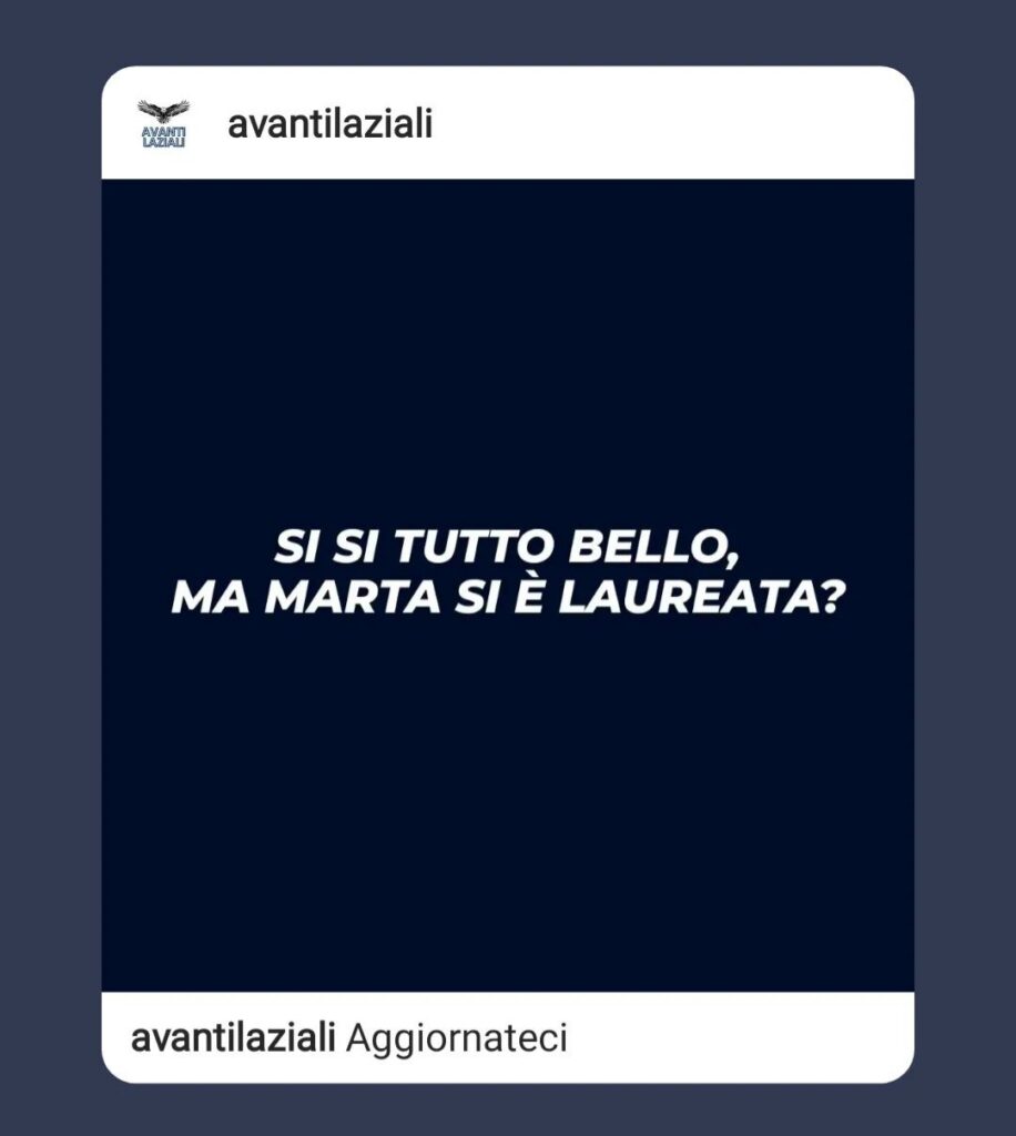 MARTA ROMA LAZIO