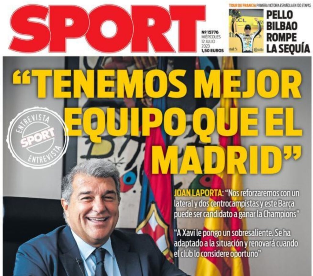 LAPORTA REAL MADRID